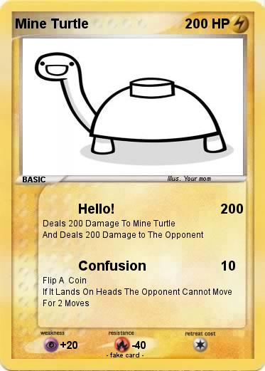 Pokemon Mine Turtle