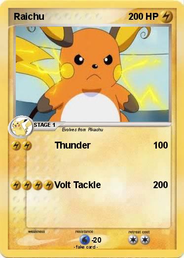 Pokemon Raichu