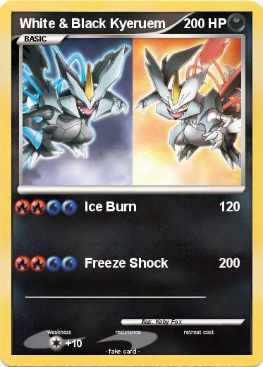 Pokemon White & Black Kyeruem
