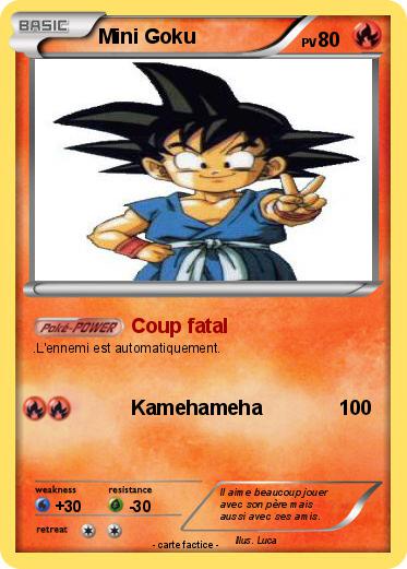 Pokemon Mini Goku
