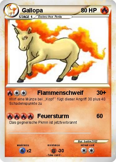 Pokemon Gallopa