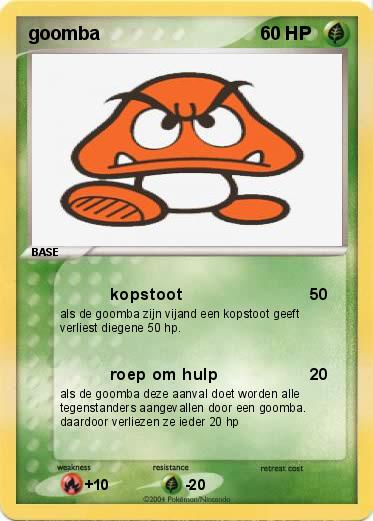 Pokemon goomba