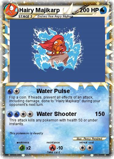 Pokemon Hairy Majikarp