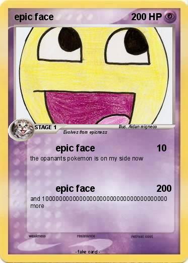 Pokemon epic face