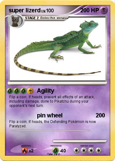 Pokemon super lizerd