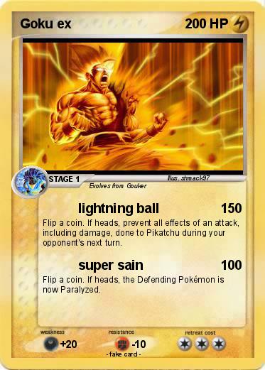 Pokemon Goku ex