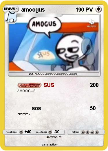 Pokemon amoogus