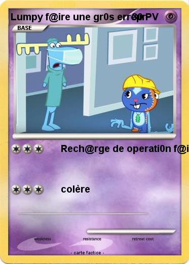 Pokemon Lumpy f@ire une gr0s erreµr