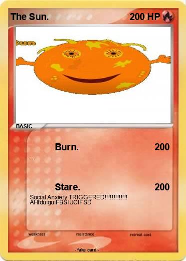 Pokemon The Sun.