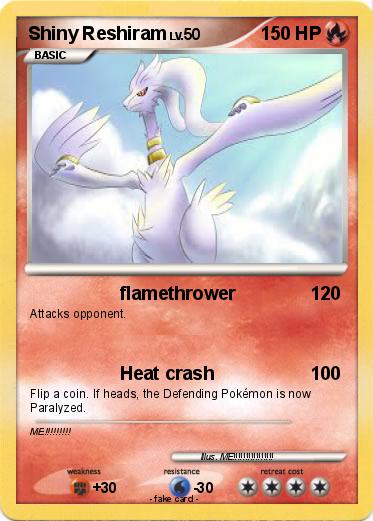 Pokemon Shiny Reshiram