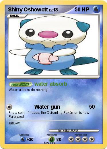 Pokemon Shiny Oshowott