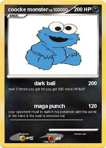 Pokemon coocke monster