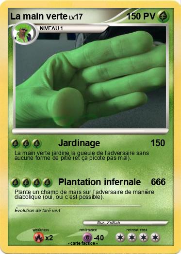 Pokemon La main verte
