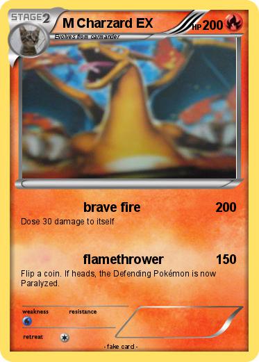 Pokemon M Charzard EX