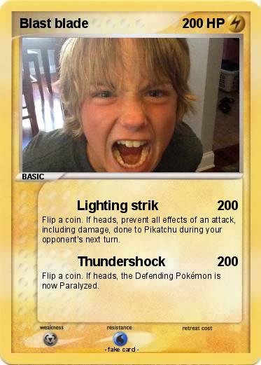 Pokemon Blast blade
