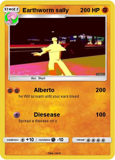 Pokemon Earthworm sally