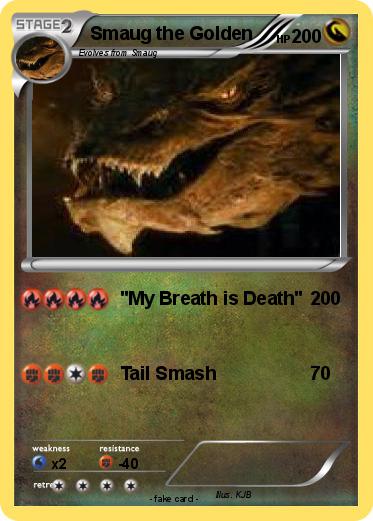 Pokemon Smaug the Golden