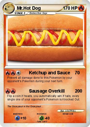 Pokemon Mr.Hot Dog