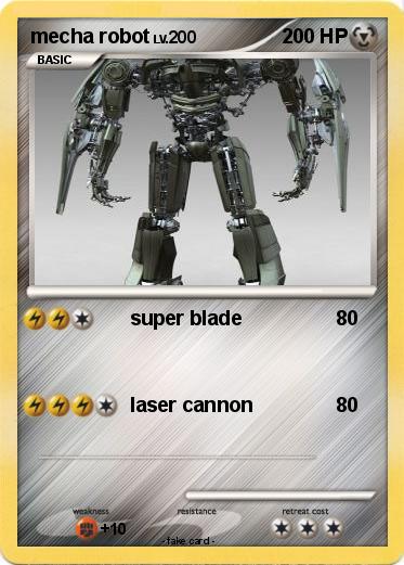 Pokemon mecha robot