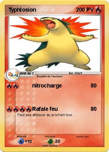 Pokemon Typhlosion