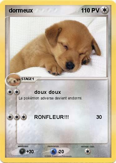 Pokemon dormeux
