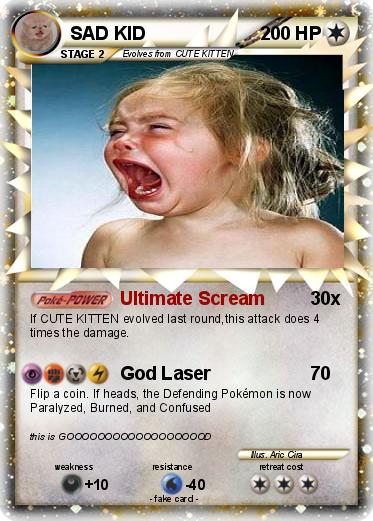 Pokemon SAD KID