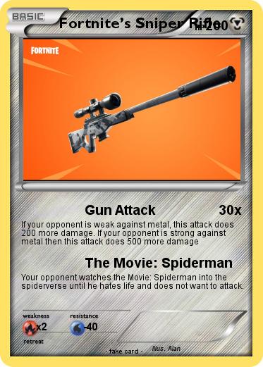 Pokemon Fortnite’s Sniper Rifle