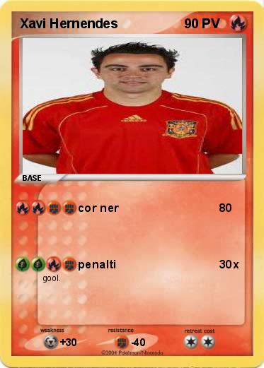 Pokemon Xavi Hernendes