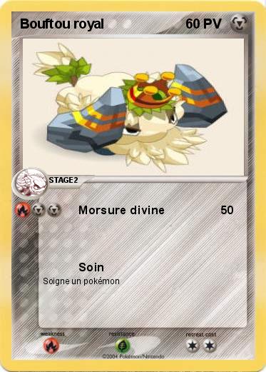 Pokemon Bouftou royal