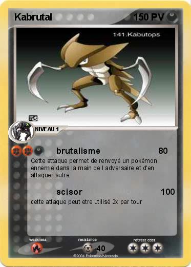 Pokemon Kabrutal                             