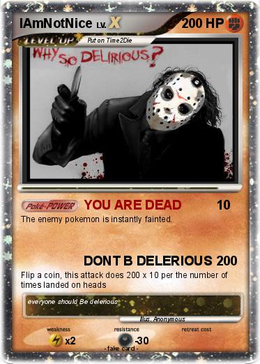 Pokemon IAmNotNice