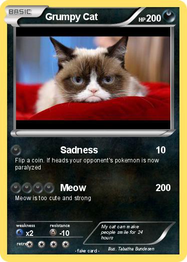 Pokemon Grumpy Cat