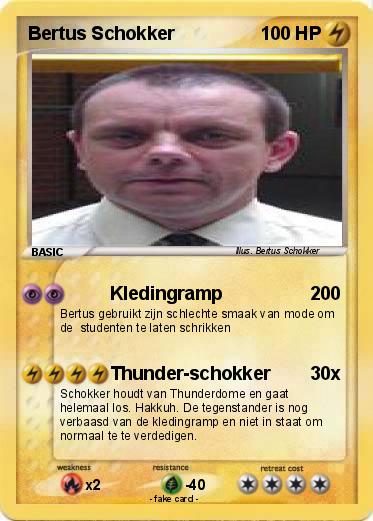 Pokemon Bertus Schokker