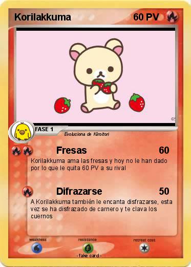 Pokemon Korilakkuma