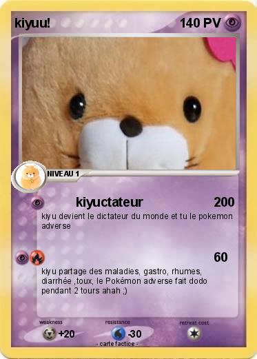 Pokemon kiyuu!