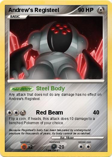 Pokemon Andrew's Registeel
