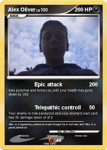 Pokemon Alex Oliver