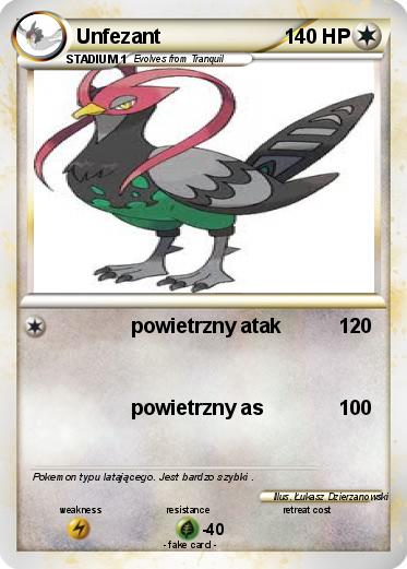 Pokemon Unfezant
