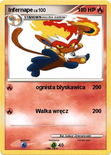 Pokemon Infernape