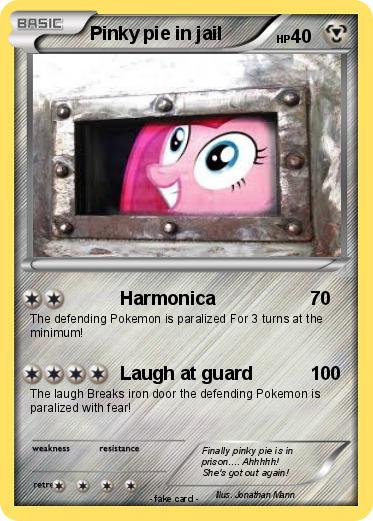 Pokemon Pinky pie in jail