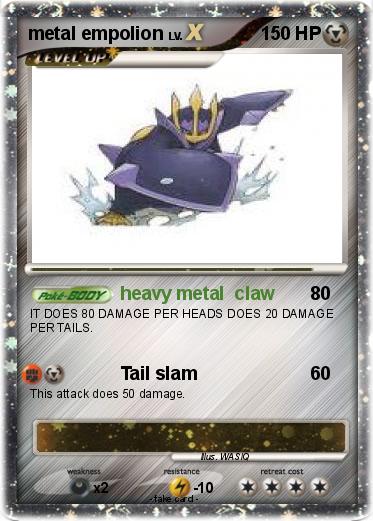 Pokemon metal empolion
