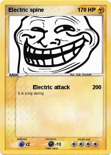 Pokemon Electric spine