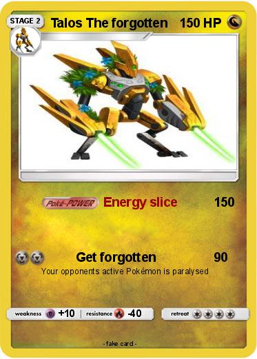 Pokemon Talos The forgotten