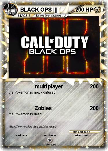 Pokemon BLACK OPS |||