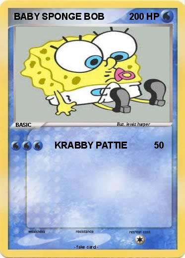 Pokemon BABY SPONGE BOB