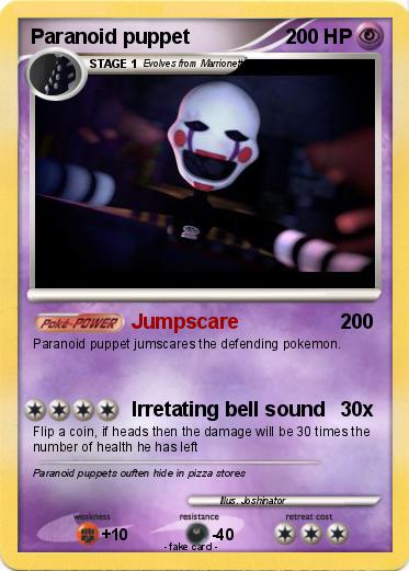 Pokemon Paranoid puppet