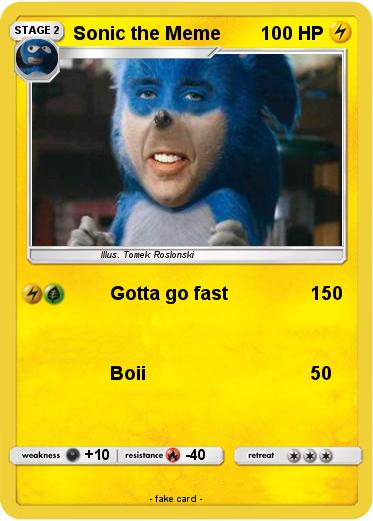 Pokemon Sonic the Meme