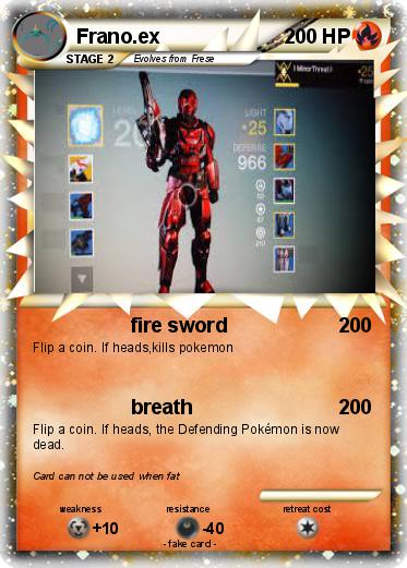 Pokemon Frano.ex