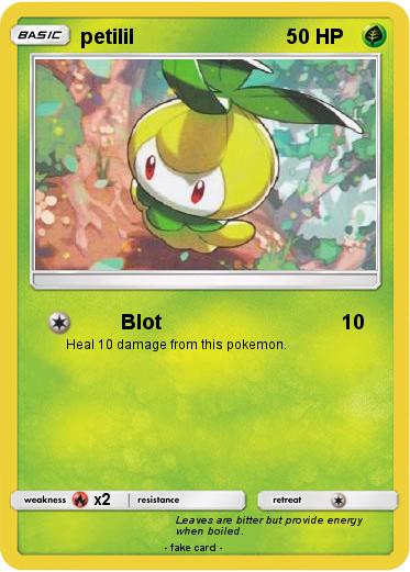Pokemon petilil