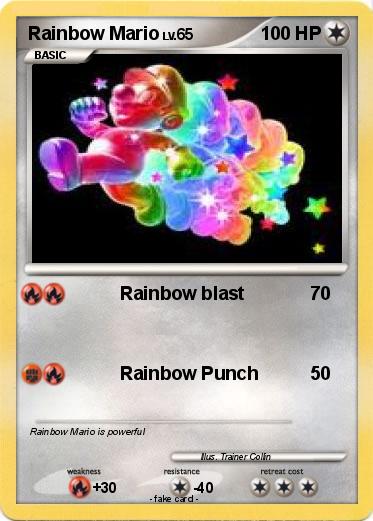 Pokemon Rainbow Mario